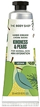 Fragrances, Perfumes, Cosmetics Hand Cream - The Body Shop Kindness & Pears Hand Cream