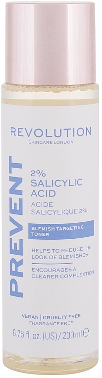 Salicylic Acid Face Toner - Makeup Revolution Salicylic Acid Toner 2% — photo N1