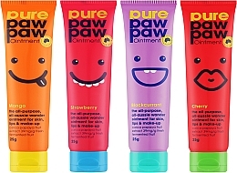 Repairing Lip Balm Set - Pure Paw Paw Four Pack (lip/balm/4x25g) — photo N2