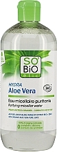 Fragrances, Perfumes, Cosmetics Cleansing Micellar Water - So'Bio Etic Organic Aloe Vera Micellar Water