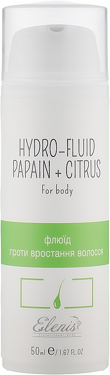 Anti Ingrown Hair Fluid - Elenis Hydro-Fluid Papain+Citrus — photo N1