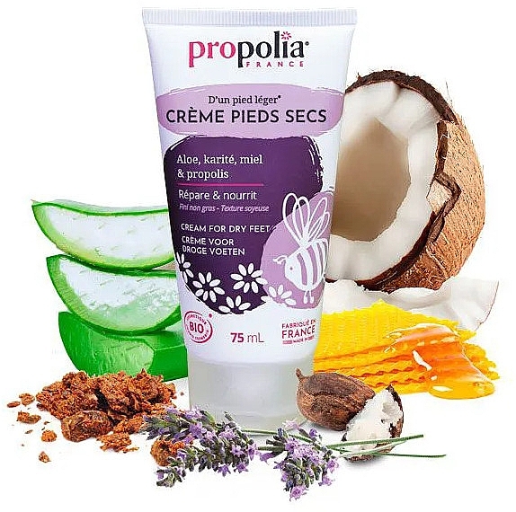 Foot Cream for Dry Skin - Propolia Cream For Dry Feet — photo N8