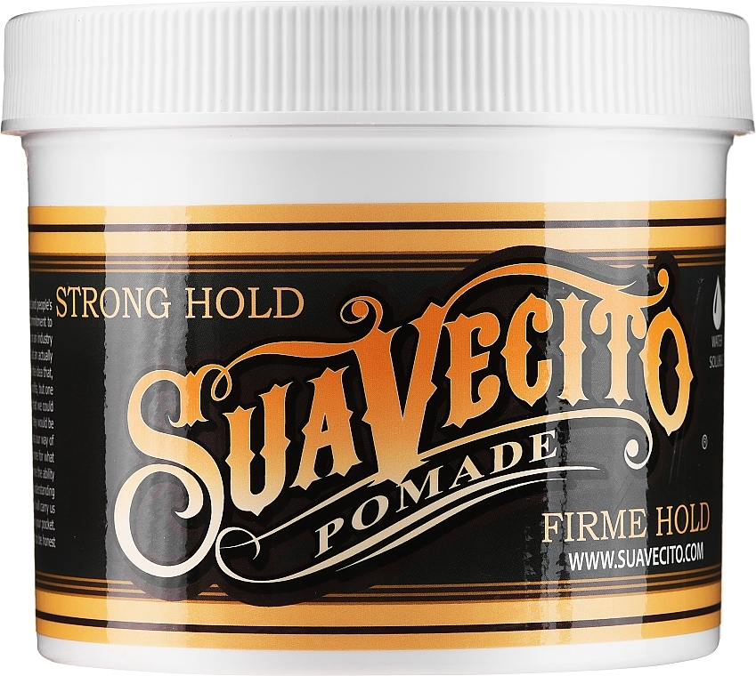 Strong Hold Hair Styling Pomade - Suavecito Firme (Strong) Hold Pomade — photo N1