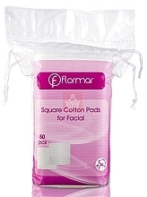 Fragrances, Perfumes, Cosmetics Square Cotton Pads - Flormar Square Cotton Pads