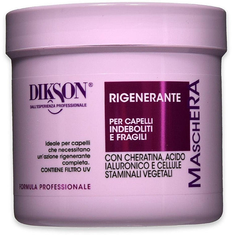 Hair Repair Mask - Dikson Rigenerante Mask — photo N1