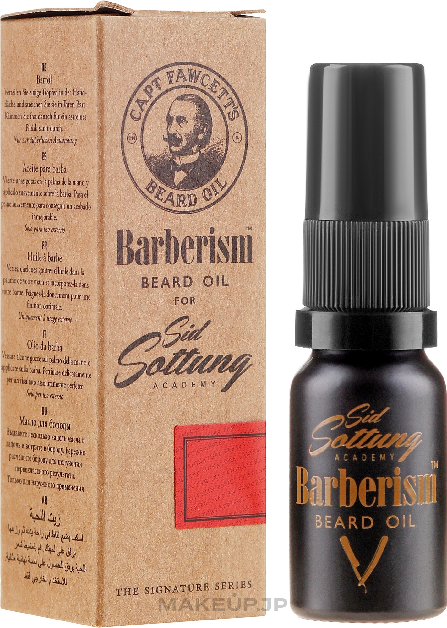 Beard Oil - Captain Fawcett Barberism Sid Sottung Beard Oil — photo 10 ml