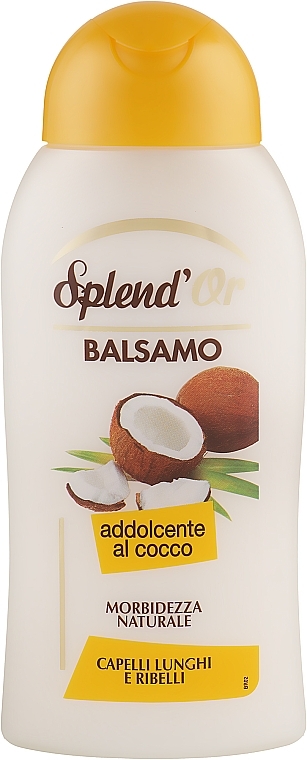 Coconut Conditioner - Splend'Or Hair Balm — photo N1