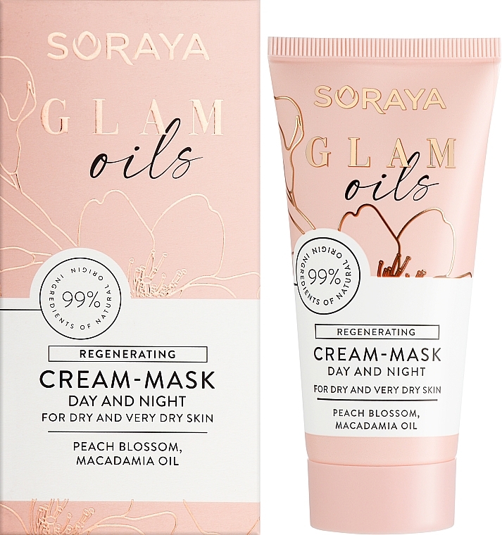 Regenerating Face Cream Mask - Soraya Glam Oils Regenerating Cream-Mask — photo N4