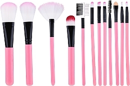 Fragrances, Perfumes, Cosmetics Makeup Brush Set in Tube, pink - Lewer