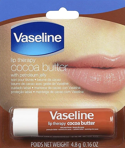 Lip Balm - Vaseline Lip Therapy Cocoa Butter — photo N1