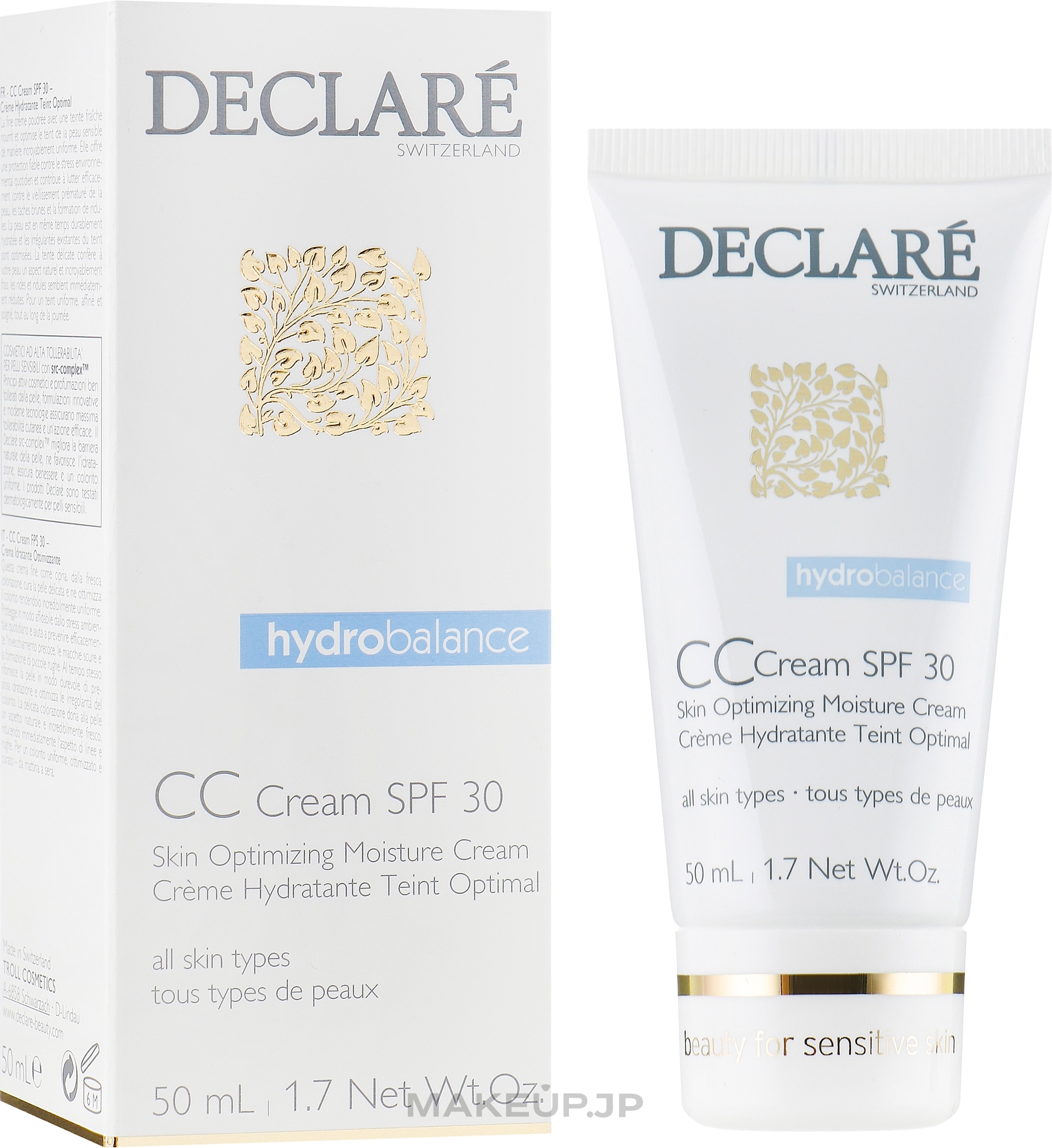 CC Face Cream with SPF 30 - Declare Skin Optimizing Moisture Cream — photo 50 ml