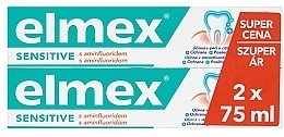 Fragrances, Perfumes, Cosmetics Set - Elmex Sensitive Toothpaste (toothpaste/2x75ml)