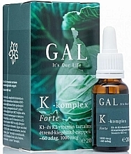 Fragrances, Perfumes, Cosmetics Liquid Vitamin K - GAL It's Our Life K-Komplex Forte 1000 Mcg