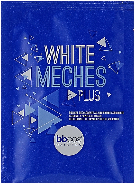 Bleaching Powder, bag - BBcos White Meches Plus Bleaching Powder — photo N1