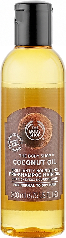 Nourishing Coconut Hair Oil - The Body Shop Brilliantly Nourishing Pre-Shampoo Coconut Hair Oil — photo N4