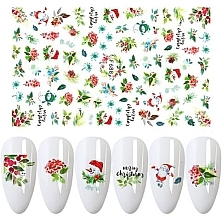 Fragrances, Perfumes, Cosmetics Self-Adhesive Nail Stickers 'Christmas' - Deni Carte