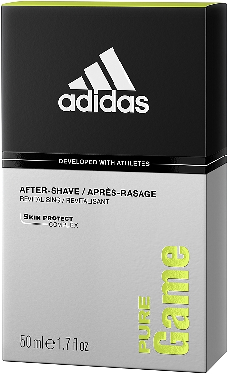 Adidas Pure Game After-Shave Revitalising - After Shave Lotion — photo N4