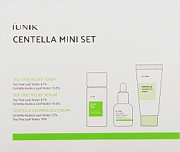 Fragrances, Perfumes, Cosmetics Mini Size Set - iUNIK Centella Mini Set (toner/25 ml + ser/15ml + cr/15ml)