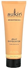 Brightening Gel Scrub for Dull Skin - Sukin Brightening Jelly Exfoliator — photo N1
