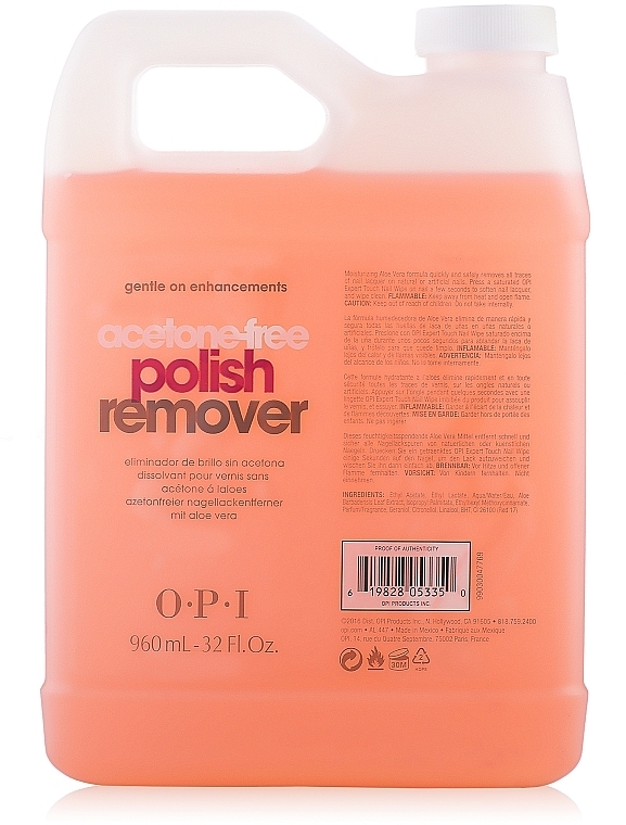 Acetone-Free Nail Polish Remover - OPI Non-Acetone Polish — photo N4