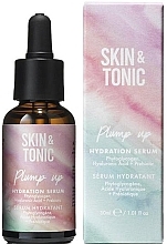 Fragrances, Perfumes, Cosmetics Hydrating Facial Serum - Skin&Tonic Plump Up Hydration Serum