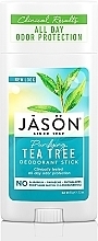 Fragrances, Perfumes, Cosmetics Deodorant Stick "Tea Tree" - Jason Natural Cosmetics Pure Natural Deodorant Stick Tea Tree