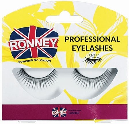 False Lashes, synthetic - Ronney Professional Eyelashes RL00023 — photo N1