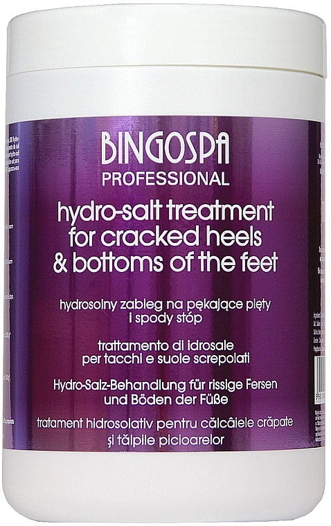 Foot Soak - BingoSpa Hydro-Salt Treatment for Cracked Heels — photo N1