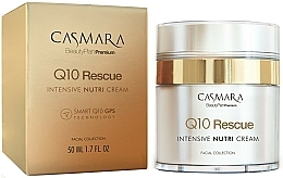 Fragrances, Perfumes, Cosmetics Nourishing Face Cream - Casmara Q10 Rescue Intensive Nutri Cream