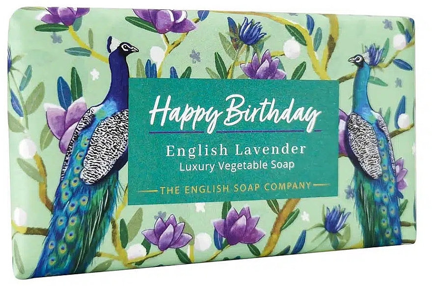English Lavender Soap - The English Soap Company Occasions Collection English Lavender Happy Birthday Soap — photo N4