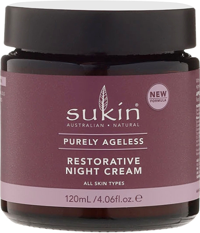 Anti-Aging Night face Cream - Sukin Purely Ageless Restorative Night Cream — photo N2