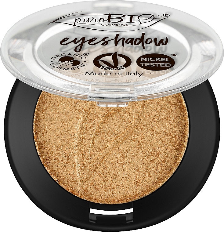 Mineral Shimmer Eyeshadow - PuroBio Cosmetics Ecological Eyeshadow Shimmer — photo N1