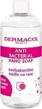 Fragrances, Perfumes, Cosmetics Antibacterial Liquid Hand Soap - Dermacol Anti Bacterial Hand Soap (refill)