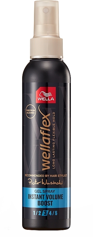 Volume Boost Gel Spray - Wella Wellaflex Instant Volume Boost Gel Spray — photo N1