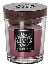 Aged Bourbon & Plum Scented Candle - Vellutier Aged Bourbon & Plum — photo N1