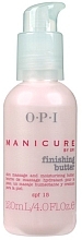 Fragrances, Perfumes, Cosmetics Massage & Moisturizing Hand Cream Butter - OPI. Manicure Finishing Butter SPF 15