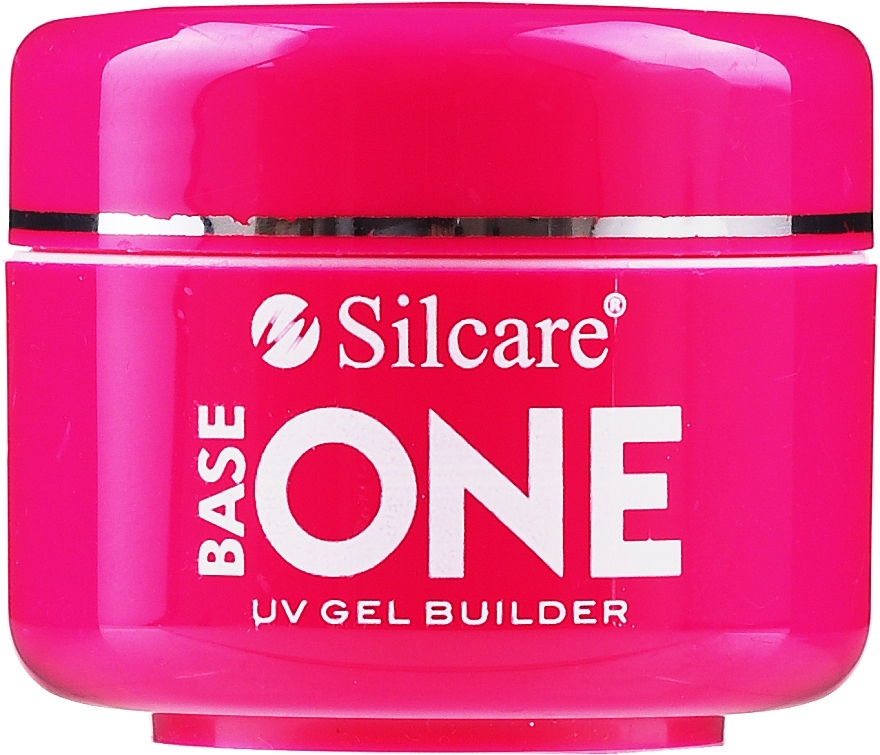 Nail Gel Polish - Silcare Base One Thick Violet — photo N3