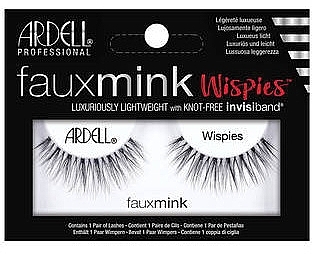 Flase Lashes - Ardell Faux Mink Wispies — photo N1