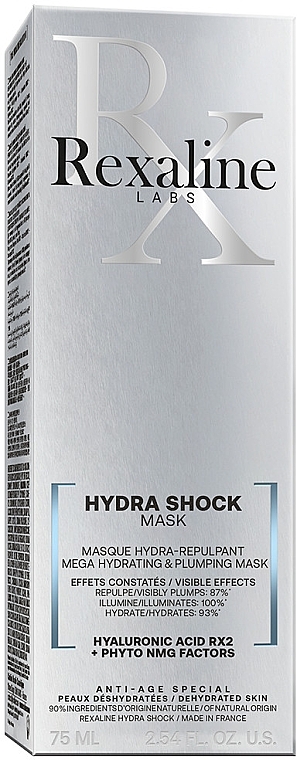 Hyper-Hydrating Rejuvenating Mask - Rexaline Hydra 3D Hydra-Shock Mask — photo N2