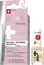 Fragrances, Perfumes, Cosmetics Healing Oil for Dry & Damaged Nails - Eveline Cosmetics Nail Therapy Professional