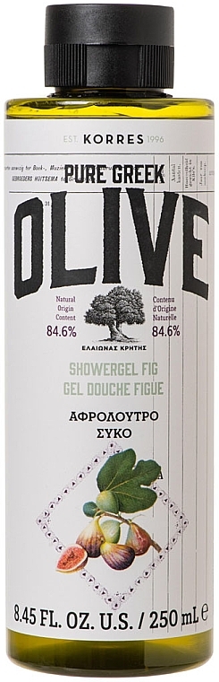 Fig Shower Gel - Korres Pure Greek Olive Fig Shower Gel — photo N3