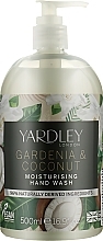 Gardenia & Coconut Hand Wash - Yardley Gardenia & Coconut Moisturising Hand Wash — photo N1