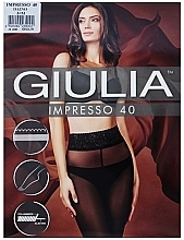 Tights "Impresso" 40 Den, daino - Giulia — photo N1