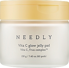 Fragrances, Perfumes, Cosmetics Moisturizing Toner Pads for Glowing Skin - Needly Vita C Glow Jelly Pad