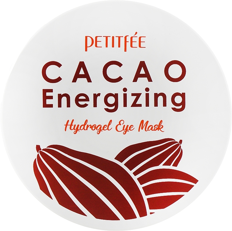 Toning Cocoa Eye Hydrogel Patches - Petitfee&Koelf Cacao Energizing Hydrogel Eye Mask — photo N8