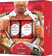 Fragrances, Perfumes, Cosmetics Set - Old Spice Original Captain (deo/sprey/150ml + sh/gel/250ml)