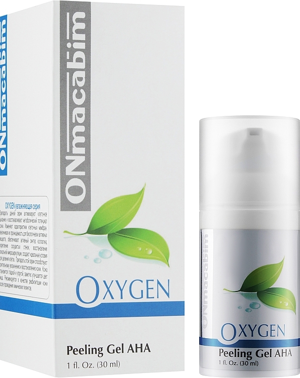 Cleansing Peeling Gel - ONmacabim Oxygen Line Peeling Gel AHA — photo N2