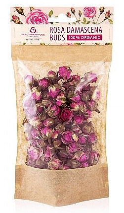 Aromatherapy Dry Buds - Bulgarian Rose Rosa Damascena Organic Dry Buds — photo N2