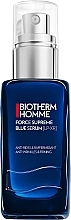 Fragrances, Perfumes, Cosmetics Firming Anti-Aging Serum for Men - Biotherm Homme Force Supreme Blue Serum