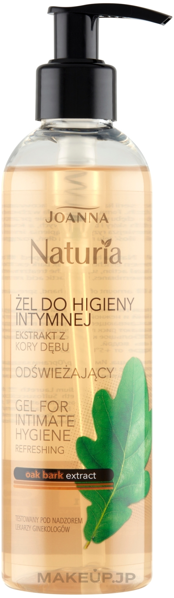 Intimate Wash Gel with Oak Bark Extract - Joanna Naturia Intimate Hygiene Gel — photo 240 ml